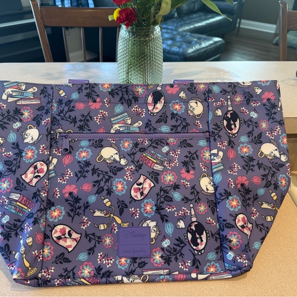 Vera Bradley Handbags - Vera Bradley Disney Drawstring Family Tote Belles Friends Beauty and The Beast
